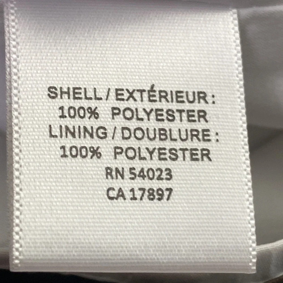 Banana Republic NWOT Black & Brown Polka Dot Halter Empire Satin Dress Size 4 - Picture 8 of 8